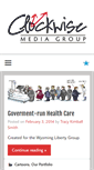 Mobile Screenshot of clockwisemediagroup.com